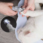 LED Pet Nail Clippers for Dogs & Cats – Safe Precision Grooming Scissors