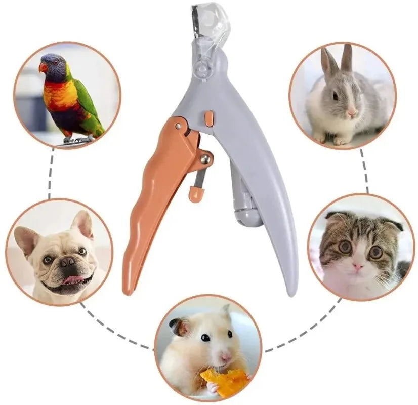LED Pet Nail Clippers for Dogs & Cats – Safe Precision Grooming Scissors