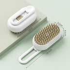PawEase™ 3-in-1 Steam Pet Grooming Brush – Deshedding, Mist Spray & Massage Comb for Cats & Dogs