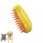 3-in-1 Pet Mist Grooming Brush – De-Shedding, Detangling & Massage for Dogs & Cats