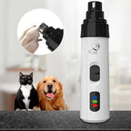 PawTrim Pro™ Electric Pet Nail Grinder – Quiet USB Rechargeable Nail Trimmer for Dogs & Cats