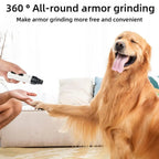 PawTrim Pro™ Electric Pet Nail Grinder – Quiet USB Rechargeable Nail Trimmer for Dogs & Cats