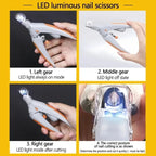 LED Pet Nail Clippers for Dogs & Cats – Safe Precision Grooming Scissors