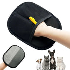PawEase™ Pet Grooming Gloves – 2-in-1 Deshedding & Hair Remover Gloves for Dogs & Cats